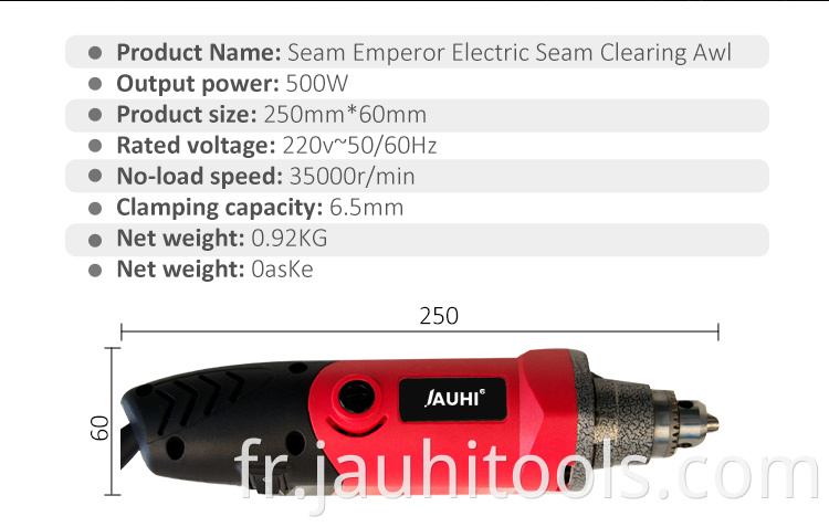 Electric joint cleaner taper joint cleaner construction tool